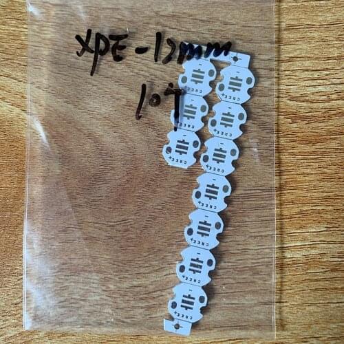 10PCS/Bag High Power LED XPE 12MM Aluminum Heatsink PCB Star