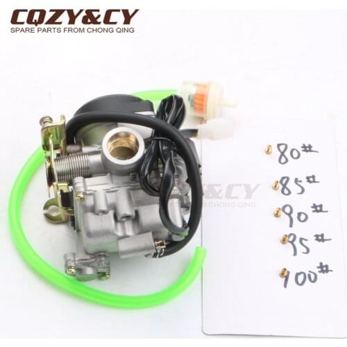 20mm Scooter Carburetor PD20J for SYM CVK Fiddle 2 Orbit 1 50 Symply 50cc 4-stroke AC after 2008