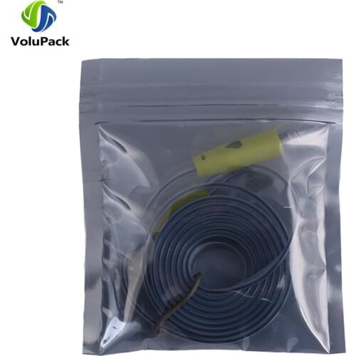 8x9cm 100pcs Translucent Barrier Waterproof Self Seal ESD Anti Static Zip Lock Packaging Bag For Mobile Phone Spare Parts