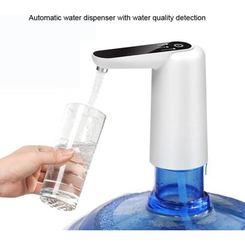 Geetest Automatic Electric Water Dispenser Household Gallon Drinking Bottle Switch Smart Water Pump Water Treatment Appliances