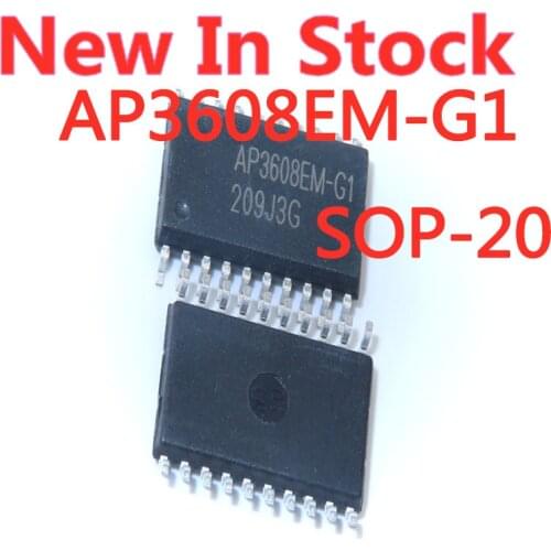 5PCS/LOT AP3608EM AP3608EM-G1 SOP-20 SMD LED drive current chip In Stock NEW original IC