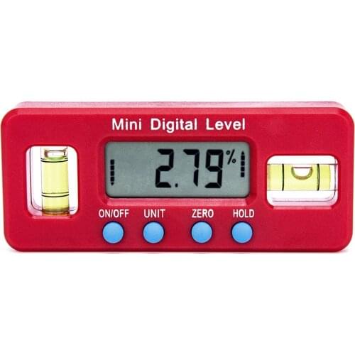 100Mm 360 Degree Mini Digital Protractor Goniometer Electronic Level With Magnetic Bottom Angle Measuring Tool