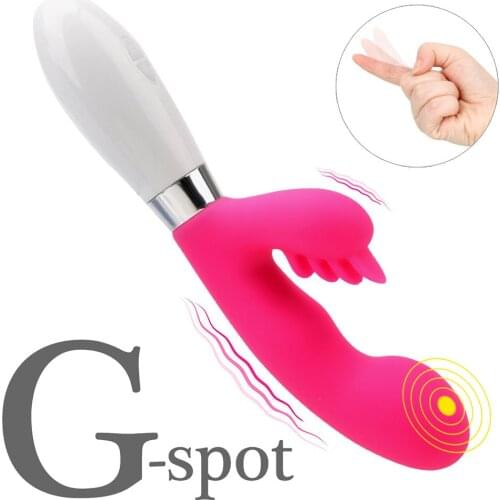IKOKY Dual Motor Vibration Barbed G-spot Massager Sex Products 36 Speed Clitoris Stimulator Dildo Vibrators Sex Toys for Women