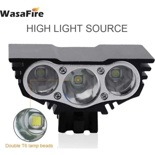 XML T6 LED Bike Light Lantern 5000 Lumens Bicycle Front Lamp Rechargeable 18650 Battery Headlight Cycling Flashlight 4 Modes