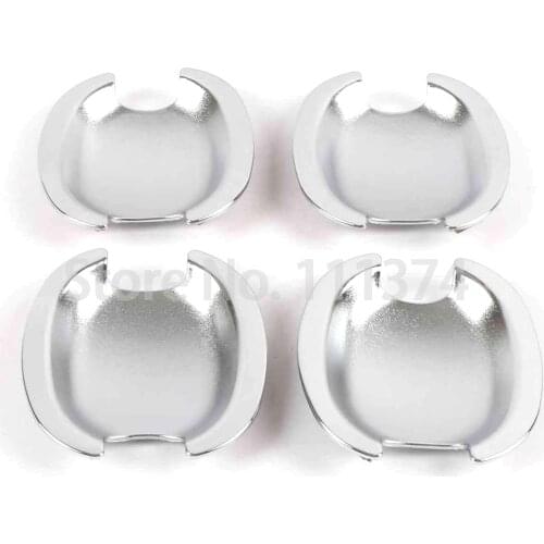 Chrome Door Handle Bowl For Skoda Rapid 2011 2012 2013 2014 2015 2016 2017 2018 2019 Cover Frame Trim Sticker Accessories