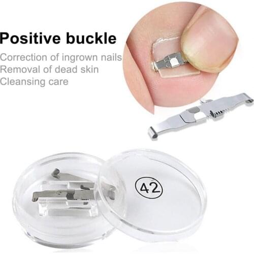 Ingrown Toenail Treatment Good Flexibility Professional Stainless Steel Onychomycosis Toenail Correction Lifter Tool for Persona