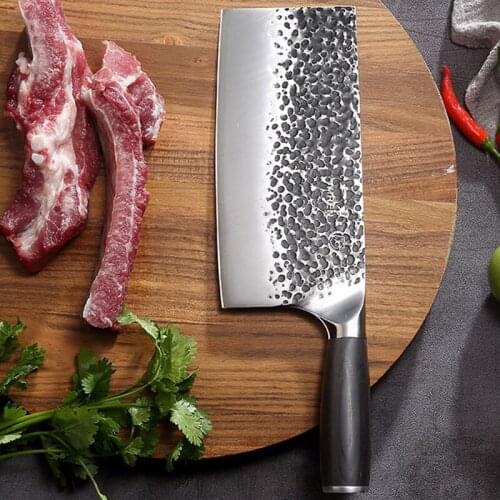 Hand-forged Chinese Tang Knife Sharp Cleaver/5Cr15Mov Chopping Knife/Chopping Knife/High Quality Kitchen Knife/Slicing Knife