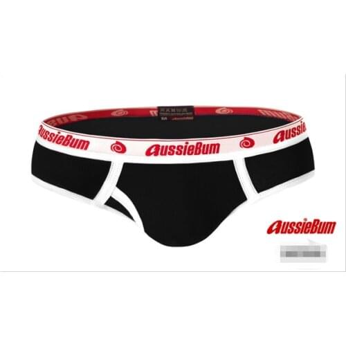 AUSSIEBUM jockstrap new mens triangle panties fashion cotton comfortable breathable elastic triangular panties pants wholesale