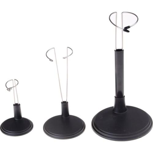 New Adjustable Metal White Black Doll Dummy Puppet Wrist Stand Holder Bracket Support Dollhouse Accessories Toy Store Display