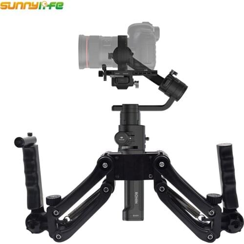New Arrival 4 Axles Dual Handheld Gimbal Stabilizers for DJI Ronin S OSMO/ OSMO Mobile/ 2