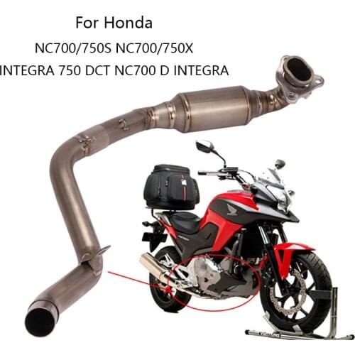 Slip-on Stock Muffler Exhaust System for Honda NC750X/S NC700X/S Integra 750 DCT Motorcycle Exhaust Pipe Titanium Alloy Header
