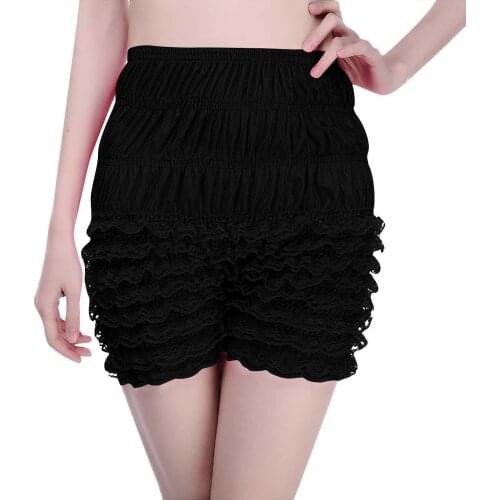 Sexy Zevity Summer Womens Fashion Lace Leggings Sexy Multi-layer Lace Causal Bloomers Pants Ropa Mujer Verano 2021 Fashion
