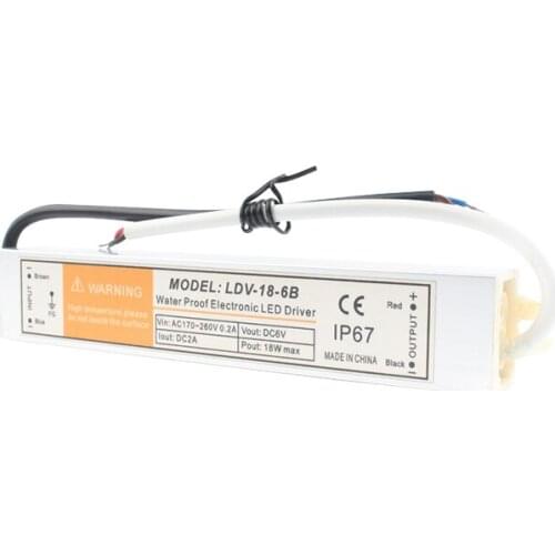 12V AC DC 18W single output waterproof switching power supply LED driver from Chinese supplier