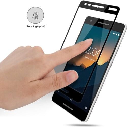 For Nokia 2.1 2 2018 TA-1080 TA-1092 9H 2.5D full Cover Tempered Glass Screen Protector for Nokia 2 TA-1029 TA-1035 Glass film
