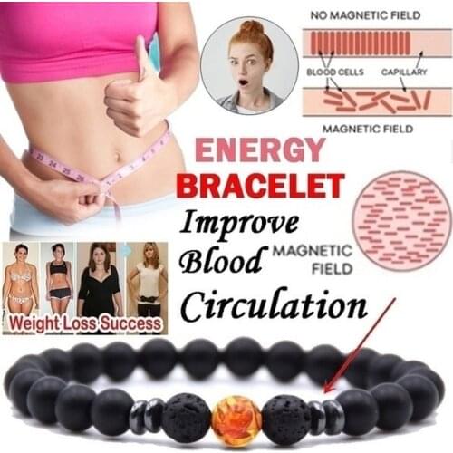 1 Piece Fashion Men and Women Bracelet Magnet Health Slimming Bracelets for Loss Weight Anklet for Women Lose Weight Fast