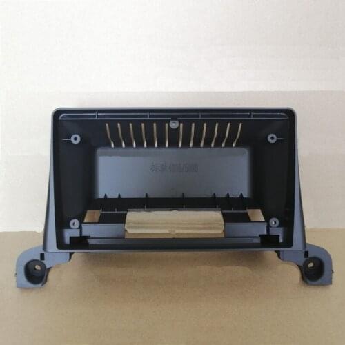 Car Fascia Navigation Fascias Dash Frame Kit For 9" Android Multimedia Player For Peugeot 4008 5008 2016 2017 2018 2019