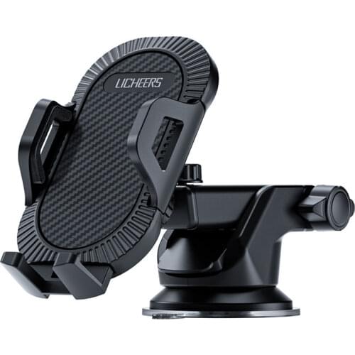 Licheers Car Phone Holder Car Air Vent 360 Degree Rotatable Adjustment Dashboard Mobile Phone Holder