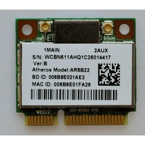 2.4G / 5G AR5B22 300M dual-band network card +4.0 Bluetooth combo module killer1202 USB Wifi