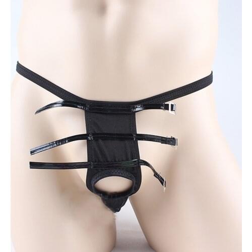 Sex Products Men Panties Sexy Thong Fetish Toys Erotic Sex Penis Bondage Chastity Cage Cock Lingerie Adult Games Gay Sex Toys