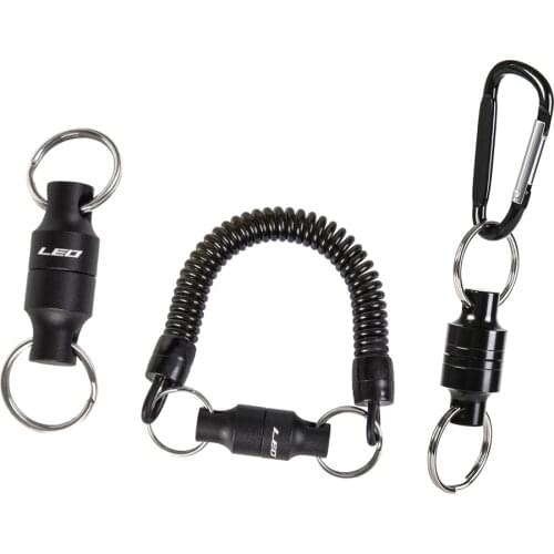 Strong Magnet Quick Fishing Hanging Hook Release Lanyard Outdoor Release Holder Buckle Lanyard Rope Clip Secure Safety Lock Tool