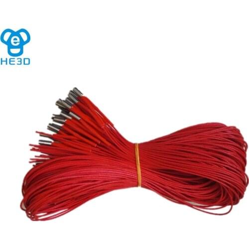 Makerb/reprap 3d printer/Mendel 12V/24V Cartridge Heater, heating of hot end tube 10pcs one pack