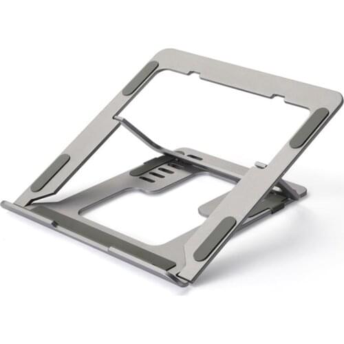 Laptop Stand Adjustable for Desk, Portable Ergonomic Laptop Riser Stand for 15 Inch Laptop, for Windows & Mac Devices