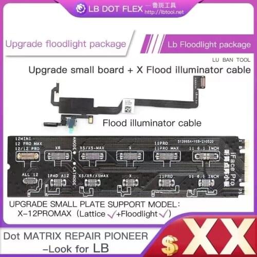 Luban LB Ear Earpiece floodlight Flex fo X XR XS 11 11pro Max receiver inductive sensor repair face ID cable