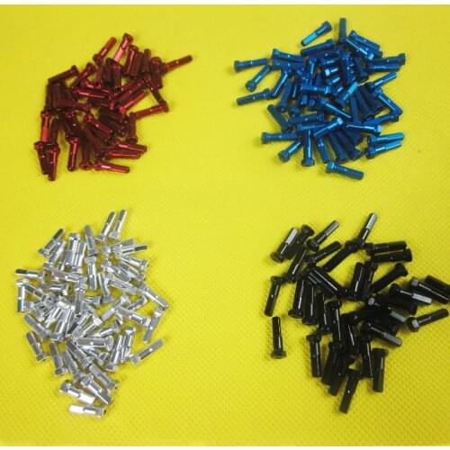 SPEEDSAFE SS14H 12mm 14mm 16mm 0.32g/pc Bicycle Nipples 100pc/lot Gauge 14 Head Hexagon External Bike Spoke Nipples