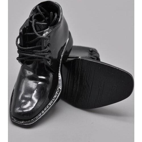For Sale 1/6th Model Trendy Black Shoes High-top Model For Mostly 12 inch Doll Action Collectable