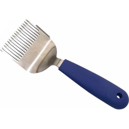 Beehive Shovel Scratcher knife Equipment Uncapping Fork Rubber Handle Honey Cutter Scraper Beekeeping Tools Honeycomb Tool