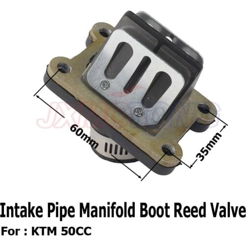 Motorcycle Intake Pipe Mainfold Boot Reed Valve Valves For KTM 50 SX50 50cc 65 SX sx Pro Senior MINI JUNIOR