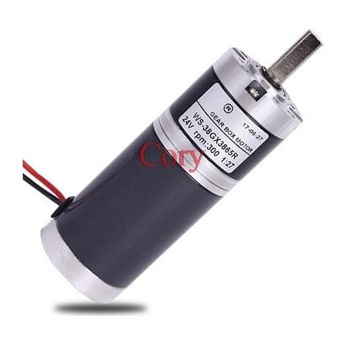 1PCS Micro-reduction Motor D Shaft 8mm DC Motor Adjustable-speed Moor 15W 24V