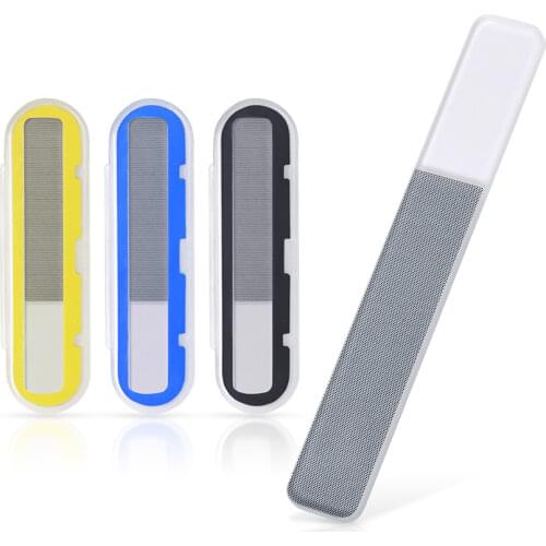 1pcs Fashion Nail File Buffing Grit Sand For Nail Art Beauty Makeup Tool Durable Crystal Glass File Manicure Nail Art Tools