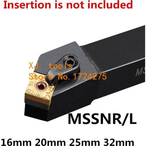 1PCS MSSNR1616H12 MSSNR2020K12 MSSNR2525M12 MSSNR3232P12 MSSNL1616H12 MSSNL CNC Lathe Cutting Tools External Turning Tool Holder