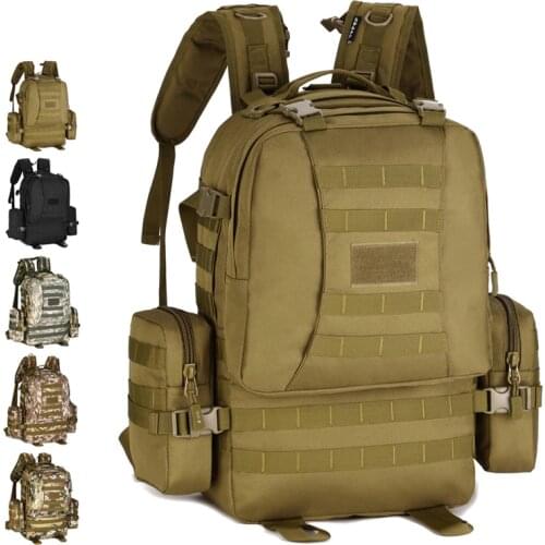 50L military Molle tactical outside sport Hicking backpack muti-function packsack A3141