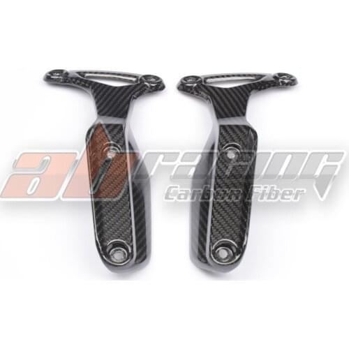 Side Fender Mud Guard Hugger Bracket Legs Fairing Cowl For B M W R Nine T 2014-2018 Carbon Fiber