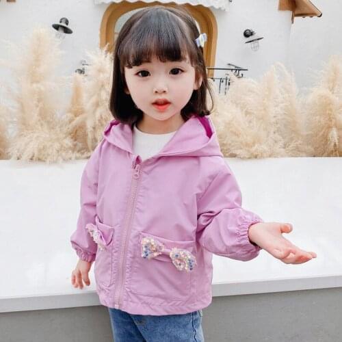 Girls Babys Kids Coat Jacket Outwear 2021 Sequins Spring Autumn Overcoat Top Sport Zipper Princess Toddler Childrens Clothing
