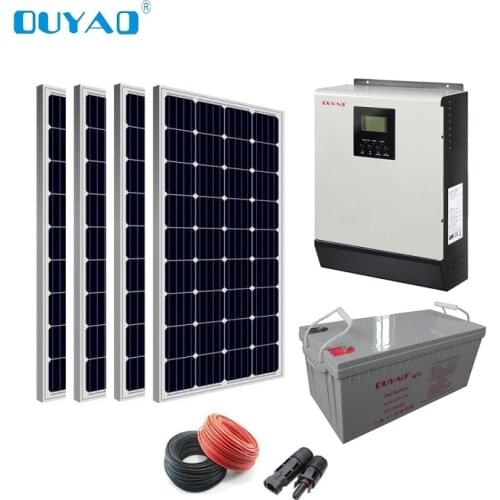 OUYAD home solar energy system 1kva solar energy battery storage system