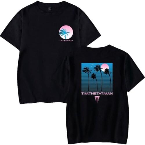 2021 TimTheTatman Print Spring Summer Holiday Street Men/Women Casual Kawaii GHIP HOP style Streetwear T-shirt Tops
