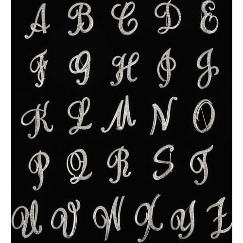 Genenic Brooches Letter On Clothes