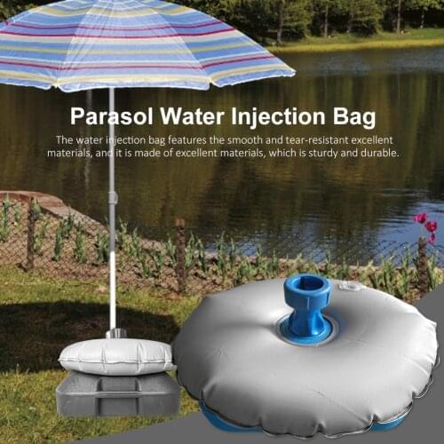 Umbrella Base Round Filling Water Weight Bag Flag Stand Accessories Outdoor Umbrella Filled Holder Parasol Water Injection Bag