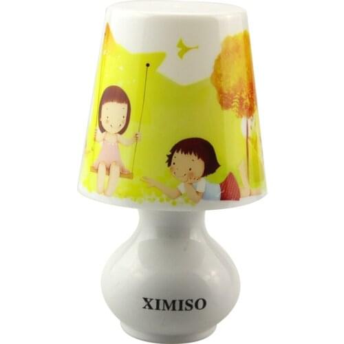 Mini table Desk lamp Led lighting Motion sensor Detector 110V 220V Sweet Sleep bedside home decoration night light kids gift