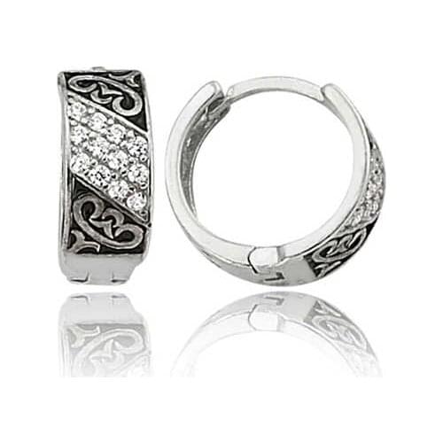 Original 925 Sterling Silver Rocky Ring Earring , Quality products , Flashy Designs , Hundreds of kinds of earrings