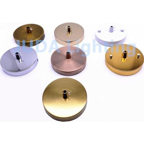 Pendant light vintage LED chandelier Iron Ceiling rose cable clip wire grip Retro ceiling canopy Ceiling plate E27 lamp base DIY