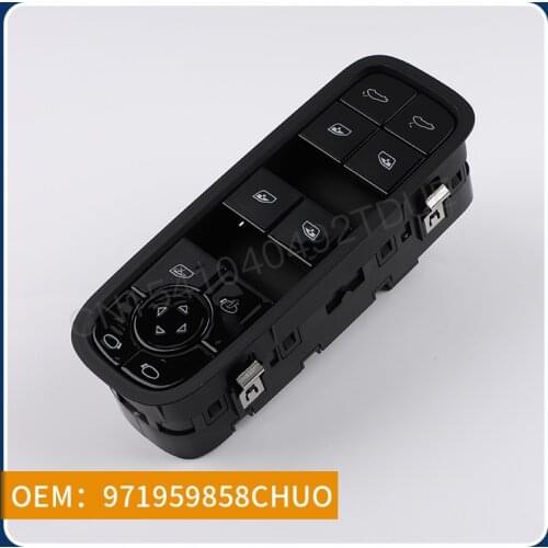 Suitable for Porsche Palamela 2017-2021 low configuration 971959858CHOU left front window regulator switch