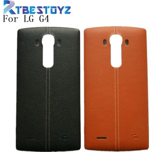 RTBESTOYZ Battery Back Cover Housing case Door Rear Cover+NFC For LG G4 H815 H810 H811 LS991 US991 VS986 Housing Case+Logo