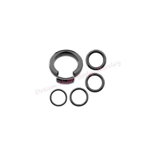 316L Surgical Steel Segment Ring Lip Nose Eyebrow Belly Nipple Ear Plain 14G 16G Septum Nose ring