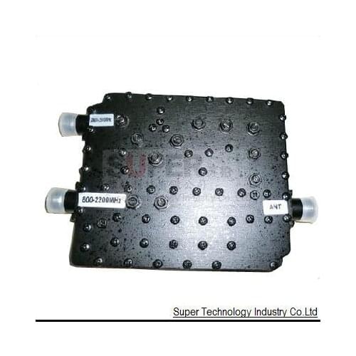 Broad Band 800-2200Mhz Signal Combiner 2400-2500mhz Radio RF Mixer for Telecom Use 2 Ports In 1 Oout