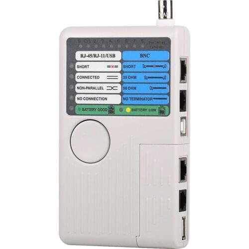 RJ11 R New Remote J45 USB BNC LAN Network Cable Tester For UTP STP LAN Cables Tracker Detector Top Quality Tool