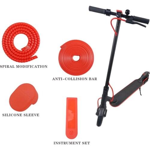 Electric scooter protection set control protection fender hook line tube anti-collision strip for XIAOMI M365/PRO Accessories